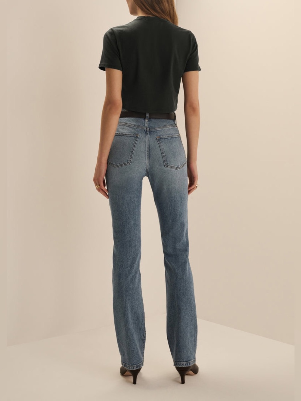 Favorite Daughter The Laura Crop Top Black Size S NWOT - Picture 4 of 8